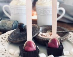 Hot chocolate spoon mörk choklad 70%
