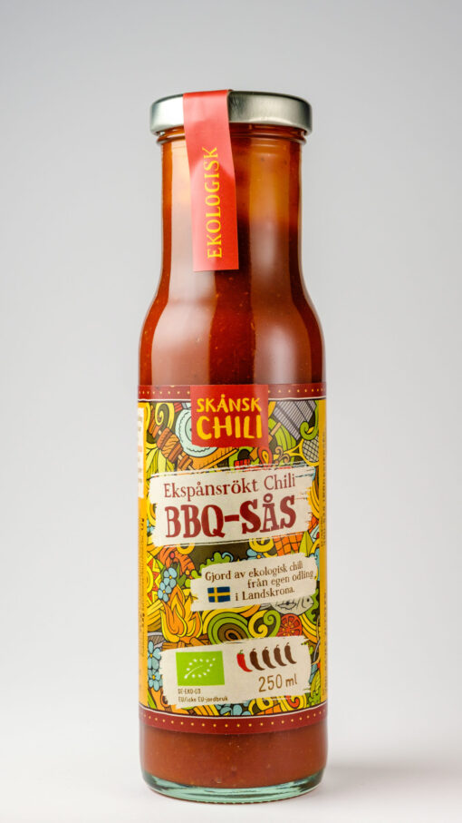 Ekspånsrökt Chili BBQ-sås, 250 ml EKO